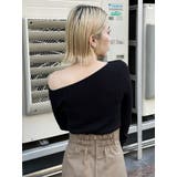 スリットスリーブワンショルニット | MURUA | 詳細画像6 