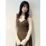 スリットスリーブワンショルニット | MURUA | 詳細画像7 