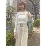 ハイウエストタックワイドパンツ | MURUA | 詳細画像15 