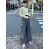 ハイウエストタックワイドパンツ | MURUA | 詳細画像22 