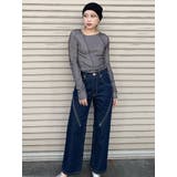 デザインジップカットデニム | MURUA | 詳細画像6 