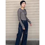 デザインジップカットデニム | MURUA | 詳細画像9 