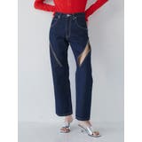 インディゴ | デザインジップカットデニム | MURUA