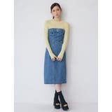 ランダムパターンシアーニット | MURUA | 詳細画像17 