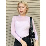 ランダムパターンシアーニット | MURUA | 詳細画像3 