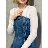 ホワイト | ランダムパターンシアーニット | MURUA