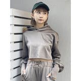 シャイニークロップトフーディー | MURUA | 詳細画像23 