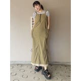 メッシュロゴカーゴワンピース | MURUA | 詳細画像18 