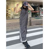 メッシュロゴカーゴワンピース | MURUA | 詳細画像2 