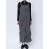 メッシュロゴカーゴワンピース | MURUA | 詳細画像24 