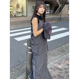 メッシュロゴカーゴワンピース | MURUA | 詳細画像6 