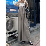 ベージュ | ワイドベアオールインワン | MURUA