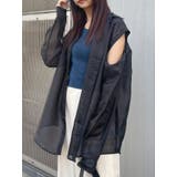 ブラック | 2WAYシアーシャツ | MURUA