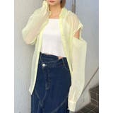 イエロー | 2WAYシアーシャツ | MURUA