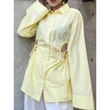 イエロー | サイドホールギャザーシャツ【WEB限定】【ブラウス】 | MURUA