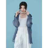 シアーシャイニーボリュームスリーブシャツ | MURUA | 詳細画像10 