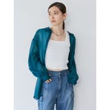 シアーシャイニーボリュームスリーブシャツ | MURUA | 詳細画像19 