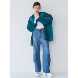 シアーシャイニーボリュームスリーブシャツ | MURUA | 詳細画像20 