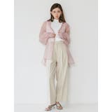 シアーシャイニーボリュームスリーブシャツ | MURUA | 詳細画像22 