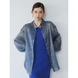 シアーシャイニーボリュームスリーブシャツ | MURUA | 詳細画像25 