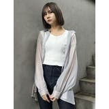 シアーシャイニーボリュームスリーブシャツ | MURUA | 詳細画像36 