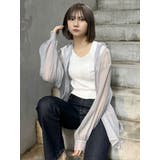 シアーシャイニーボリュームスリーブシャツ | MURUA | 詳細画像37 