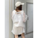 シアーシャイニーボリュームスリーブシャツ | MURUA | 詳細画像50 