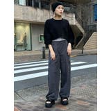 ダブルウエストワイドパンツ【2WAY】 | MURUA | 詳細画像12 