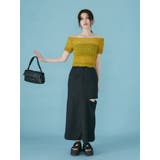 カットアウトマーメイドスカート | MURUA | 詳細画像2 