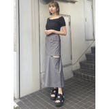 カットアウトマーメイドスカート | MURUA | 詳細画像7 