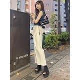 バックオープンリブコルセットニット | MURUA | 詳細画像10 