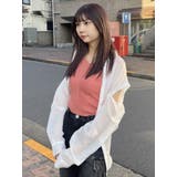 バックオープンリブコルセットニット | MURUA | 詳細画像18 