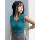 バックオープンリブコルセットニット | MURUA | 詳細画像20 