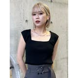 バックオープンリブコルセットニット | MURUA | 詳細画像36 