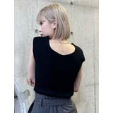 バックオープンリブコルセットニット | MURUA | 詳細画像37 