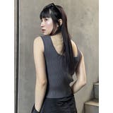 バックオープンリブコルセットニット | MURUA | 詳細画像45 