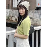 スリムハーフスリーブニット | MURUA | 詳細画像16 