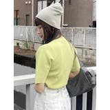スリムハーフスリーブニット | MURUA | 詳細画像17 