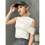 ワンサイドドロップニットトップス | MURUA | 詳細画像14