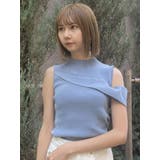 ワンサイドドロップニットトップス | MURUA | 詳細画像19