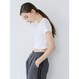 クリアmumuクロップトTシャツ | MURUA | 詳細画像17 