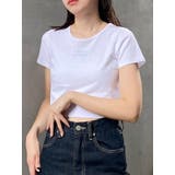 ホワイト | クリアmumuクロップトTシャツ | MURUA