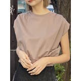 モカ | タックワイドショルダートップス | MURUA