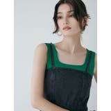 デザインデニムロンパース | MURUA | 詳細画像16 