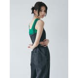 デザインデニムロンパース | MURUA | 詳細画像17 