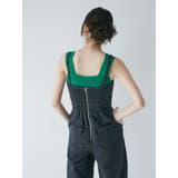 デザインデニムロンパース | MURUA | 詳細画像18 