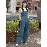 デザインデニムロンパース | MURUA | 詳細画像20 