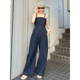 デザインデニムロンパース | MURUA | 詳細画像27 