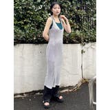 メタリックメッシュロングワンピース | MURUA | 詳細画像7 