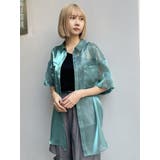 2WAYスリーブシアーシャツ | MURUA | 詳細画像32 